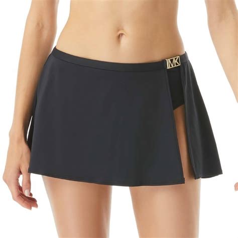 michael kors swim skirt|Michael Kors bikini bottom swimwear.